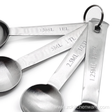 Round Shape Standard Measuring Spoon Four Sizes